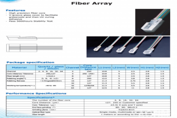 PLC Fiber Array